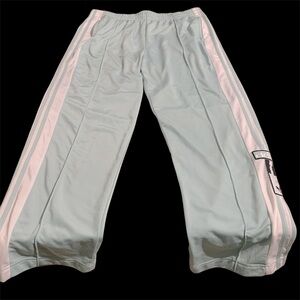 Adidas Mint Green Tear Away Track Pants
